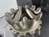 Service d'impression 3D sur mesure en métal, acier inoxydable, alliage d'aluminium, SLM, prototypes de qualité industrielle, pièces de vélo, volute, turbine, engrenage
