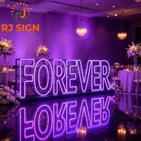 Chiffres et lettres géants personnalisés en LED, enseigne néon RGB lumineuse de 4 pieds et 5 pieds pour anniversaire, mariage, fête, événement, célébration de diplôme