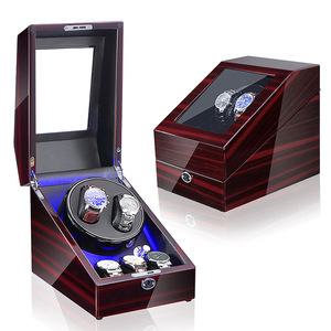 2023 luxe noyer bois sûr hommes <span class=keywords><strong>montre</strong></span> boîte de rangement <span class=keywords><strong>automatique</strong></span> <span class=keywords><strong>silencieux</strong></span> rotation <span class=keywords><strong>montre</strong></span> <span class=keywords><strong>remontoir</strong></span> - Product Image 6