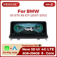 NaviFly 680 3D UI Snapdragon 10.25 pouces Android Autoradio GPS Stéréo pour BMW X5 E70 X6 E71 Ccc Cic