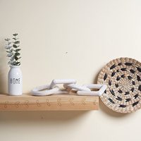 Chaîne en bois cuticules & CO, décoration de ferme moderne, à 4 maillons, artisanat fait à la main pour le café, artisanat domestique en bois sculpté à la main