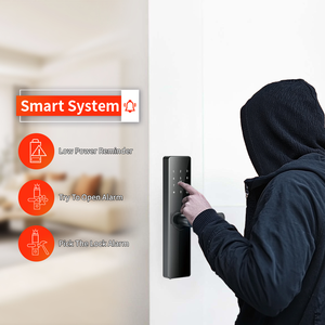 2025 Trending Tuya fabricante 5050 Keyless Electric Tuya Wifi Remote Lock & Keys Smart Electric Fingerprint Door <span class=keywords><strong>Timbre</strong></span> Lock - Product Image 5