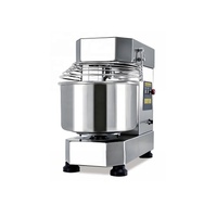 Nouveau Mélangeur à Spirale Industriel en Acier Inoxydable Foodsense avec Verrou de Sécurité, Haute Productivité, 220V, pour Pâtes et Pain