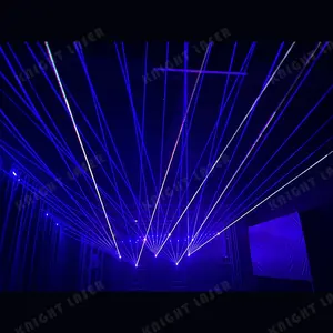 Laser Mini 4W, lampu panggung profesional, Laser pesta Mini, pertunjukan Laser