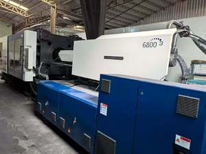 Máquina de Moldeo por Inyección Horizontal Haitian MA8000 Usada de 800 Toneladas con Control PLC, Bomba de Ahorro de Energía con Servoeléctrico y Tornillo de 100mm - Product Image 3