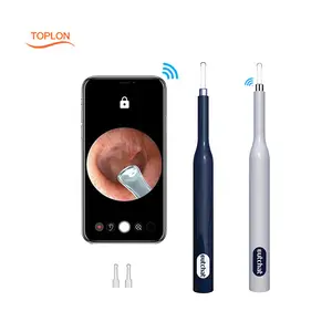 Otoscope électronique sans fil, appareil pour nettoyer le cérumen, les oreilles, l'acné, vidéo numérique, meilleure vente 2022