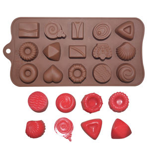 MHC Custom Silicone Chocolate Mold Moldes De Silicona Para Bombones De Chocolate DIY Cake Tray para alimentos Bolsa empaquetada decorativa - Product Image 5