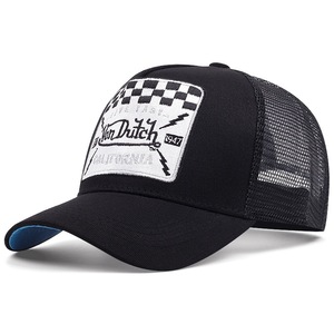 <strong>Von</strong> Sports Cap Custom Embroidered <strong>Dutch</strong> Trucker <strong>Hat</strong> Sunscreen Mesh Waterproof Customizable Logo-for Baseball Outdoor Activities - Product Image 4
