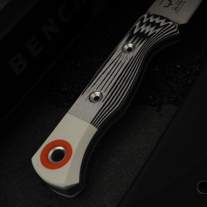 Cuchillo de Supervivencia Benchmade15500 con Hoja Fija Tipo Spear Point, Acero Inoxidable D2, Mango G10, OEM, para Caza y Actividades al Aire Libre, Grosor de 0.4mm - Product Image 3