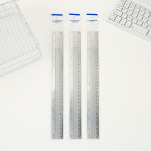 Autonomia nuova 11.6 15/20/30cm scala righello alluminio costruzione professionale disegno di misura scuola primaria secondaria - Product Image 4
