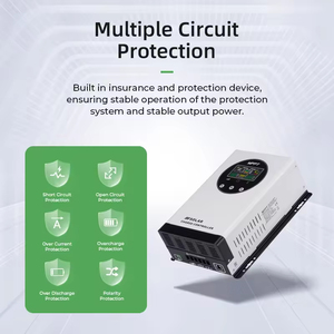 30a-120a Slimme <span class=keywords><strong>Mppt</strong></span> Zonne-Energie Laadregelaar <span class=keywords><strong>Pwm</strong></span> Lcd-Scherm 12V/24V/48V Rs485 Zonne-Energie Systemen - Product Image 5