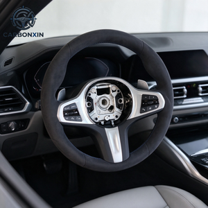 พวงมาลัยหนังแท้สั่งทำพิเศษสำหรับ BMW F20 F22 F30 F31 F32 F82 F15 F82 M4 F80 M3 M5 F90 F06 F10 F56 E92 E60 E61 E90 E39 E91 E70 - Product Image 6