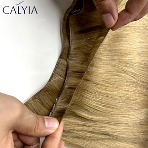 CALYIA vendeurs de <span class=keywords><strong>cheveux</strong></span> indiens bruts à cuticule alignée <span class=keywords><strong>Meches</strong></span> Hair 100% <span class=keywords><strong>cheveux</strong></span> naturels Genius Weft New Hair Weft - Product Image 2