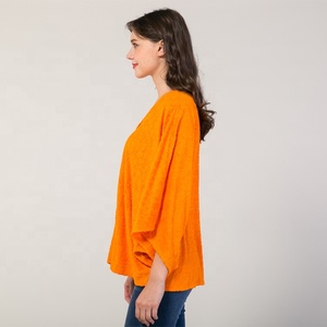 Vente en gros sur mesure Vêtements d'hiver à épaulettes en polaire éponge de <span class=keywords><strong>coupe</strong></span> ample aztèque Veste d'extérieur pour femmes - Product Image 2