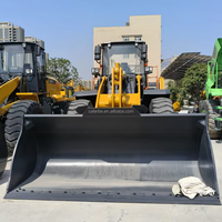 Chargeuse sur pneus 855T de 5,5 tonnes, moteur diesel 170 kW, godet inclus, marque chinoise, neuve, haute efficacité