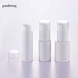 Wholesale 60ml 80ml 120ml transparent plastic PP skincare baby talcum powder <b>bottles</b> dry powder spray <b>bottles</b> with <b>pump</b> - Product Image 4