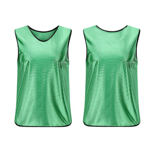 Hochwertige benutzer definierte Logo gedruckt Gewicht Sport Scrimmage Weste Fitness Training Lätzchen - Product Image 5