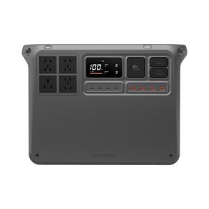 สถานีพลังงานสำรองพกพา Power 2000 ความจุ 2048Wh สำหรับใช้งานกลางแจ้ง พร้อมระบบชาร์จเร็วและรองรับการใช้งานกับแผงโซลาร์เซลล์ - Product Image 2