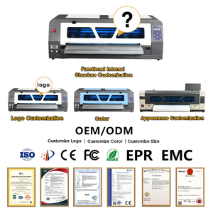 New for A1 60CM Dual Heads DTF Printer Xp600 24 Inch T-Shirt Film Oven Shaker Machine Automatic Epson Compatible 3 Years - Product Image 2