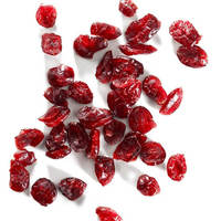 Groothandel Bulk Gedroogde Cranberry Fruit AD Hoge Kwaliteit Voedselkwaliteit Openlucht Gekweekt Natuurlijk Zoete Snack ISO22000 10% Vocht