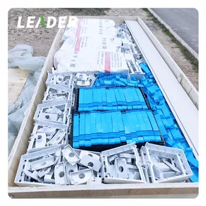 agriculture greenhouse lettuces grow water circulation NFT gutter 100x50 mm channel with connector and end sleeve