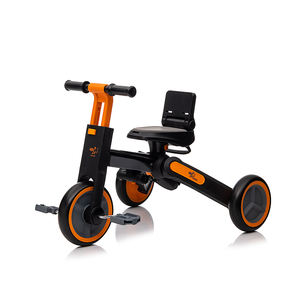 Tricycle de luxe pour bébé, tricycle pour enfants avec pare-soleil et barre de poussée, tricycle à 3 roues pour enfants, poussette pliable pour enfants - Product Image 3