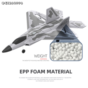 CQZNRC F22 <span class=keywords><strong>Raptor</strong></span> <span class=keywords><strong>Avion</strong></span> de Chasse Multifonctionnel Professionnel à Moteur Brushless 2.4G 4CH Grand <span class=keywords><strong>Avion</strong></span> Télécommandé Jouet - Product Image 5