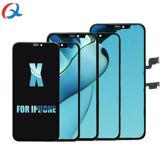 Original Mobile Phone LCD Screen Replacement for iPhone X XR XS Max 11 12 13 High Brightness Display Wholesale Bulk Packaging
