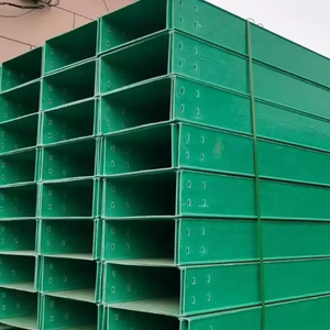 Bandeja Portacables de Plástico Reforzado con Fibra de Vidrio de Alta Calidad para Edificios Industriales, Resistente a la Corrosión, Ventilada, de Acero Inoxidable - Product Image 2