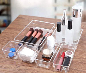 Đa Năng Phòng Tắm Và <span class=keywords><strong>Vanity</strong></span> Ngăn Kéo Tổ Chức Khay 25 Cái Ngăn Kéo Tổ Chức Set Dresser Bàn Ngăn Kéo Ngăn Chia - Product Image 4