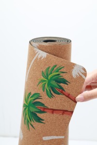 เสื่อโยคะไม้ก๊อกความงามหรูหราน้ำหนักเบาราคาไม่แพงสวยงามเรียบง่ายหายากแต่ไม่หยิ่ง - Product Image 6