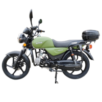 Moped de rue de bonne qualité ALPHT OTTC avec freins à disque avant et à tambour arrière, boîte arrière, moto sportive tout-terrain à essence