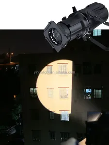 Projecteur Elliptique Professionnel LED RGBW 150W avec Zoom <span class=keywords><strong>DMX</strong></span> 15, 26, 36 Degrés pour Théâtre, Mariage, Défilé de Mode - Product Image 6