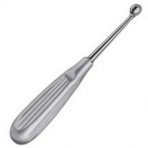Cureta Ósea Bruns de 17 cm, Recta, Manual, Instrumento Quirúrgico ORL, Clase I, Certificación CE - Product Image 5