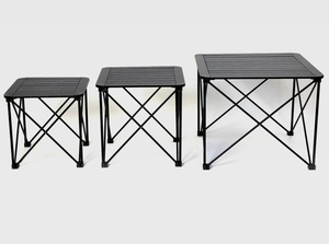 Factory Wholesale Ultralight Portable Folding <b>Table</b> for Outdoor Dining for <b>Picnics</b> and Hiking Made of Durable Iron - Product Image 3