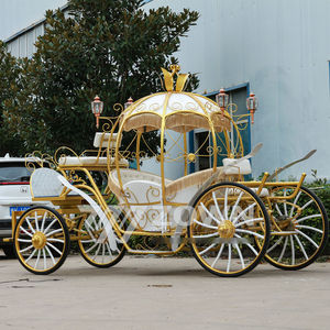 Chariot Électrique Sans Cheval, En Stock, Citrouille Royale, Cendrillon, Fabricant De Voitures De Mariage, Wagon De Tourisme - Product Image 2