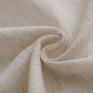 Cortinas de <span class=keywords><strong>colores</strong></span> naturales semisombreadas de granja, cortinas transparentes de lino grueso con borlas - Product Image 6