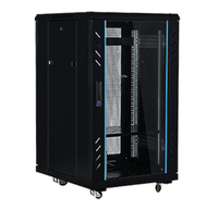 Dimensions 800*600*1000mm Armoire serveur personnalisable avec élégant coffret en acier laminé à froid TB 18U pour centre de données