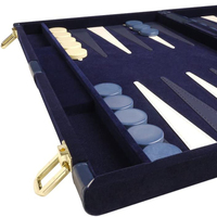 Deluxe Backgammon Set-Brettspiel Interaktive Tischs piele Backgammon Party Toys Box