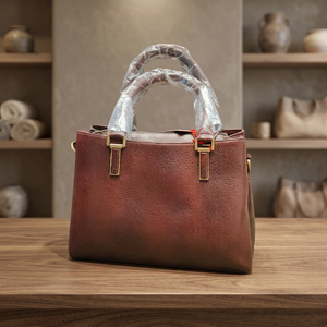 Sac bandoulière mini en cuir de veau véritable pour femme, personnalisé, durable, léger, imperméable, avec deux sangles et fermeture éclair - Product Image 4