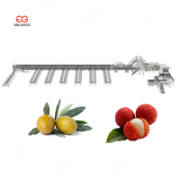 AI-aangedreven volautomatische fruit-optische sorteerders, kalibratie-lijn sorteer- en verpakkingsmachines voor fruit en groenten