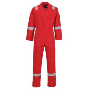 PORTWEST - FR50RER5XL Resistente al fuego antiestático 350g overall rojo-EAN 5036108298969 ROPA DE TRABAJO RESISTENTE A LLAMAS - Product Image 1