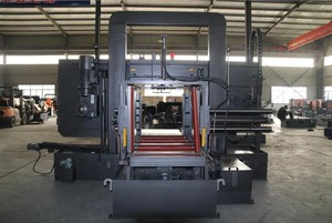 Scie à ruban à alimentation automatique GS800 Scie à ruban horizontale Scie à ruban Machine à couper les métaux - Product Image 5