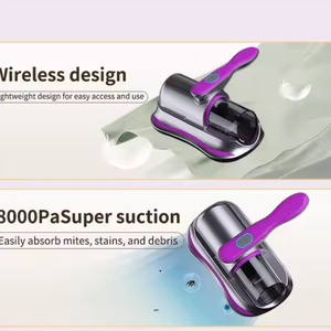 เครื่องดูดฝุ่นแบบไร้สายสำหรับเตียงนอน พร้อมหลอด UV ฆ่าเชื้อโรค ใช้ได้กับที่นอน โซฟา พรม และพื้นผิวผ้า ทำความสะอาดได้อย่างมีประสิทธิภาพ - Product Image 5