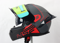 Casques de moto en gros, certification DOT, double visière, double lentille, graphique, haute qualité
