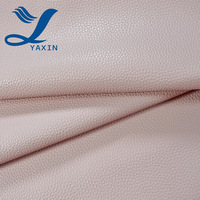 Cuir artificiel gaufré résistant à l'abrasion, imitation grain de litchi, épaisseur 1,1 mm, avec support en velours de coton, pour canapé et sac