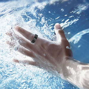 Anneaux intelligents NFC TR20, suivi de la santé en céramique, suivi du sommeil, fréquence cardiaque, oxygène dans le <span class=keywords><strong>sang</strong></span>, pression artérielle, entraînement, moniteur de forme physique, <span class=keywords><strong>appareil</strong></span> portable de sport - Product Image 4