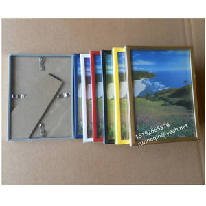 Cadres <span class=keywords><strong>Photo</strong></span> Colorés <span class=keywords><strong>Pas</strong></span> <span class=keywords><strong>Cher</strong></span> 13x18 6x8 A5 A4 A3 A2 A1 21x29.7 21X30 60x90 70x100 Cadres <span class=keywords><strong>Photo</strong></span> PVC Cadres d'Affiche en Plastique - Product Image 2