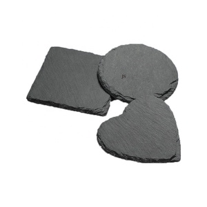 Assiette de service <span class=keywords><strong>rectangulaire</strong></span> personnalisée en <span class=keywords><strong>ardoise</strong></span> noire naturelle, <span class=keywords><strong>plateau</strong></span> à fromage, <span class=keywords><strong>plateau</strong></span> à pain - Product Image 6