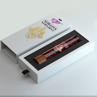 Boîte d'emballage en papier safran personnalisé vide mini a saffron emballage boîte cadeau